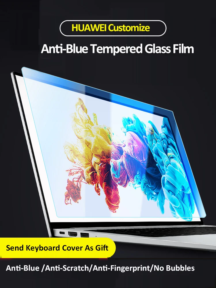 Закаленное стекло KPAN с защитой от синего излучения для ноутбука MateBook 13 D14 D15 honor magic