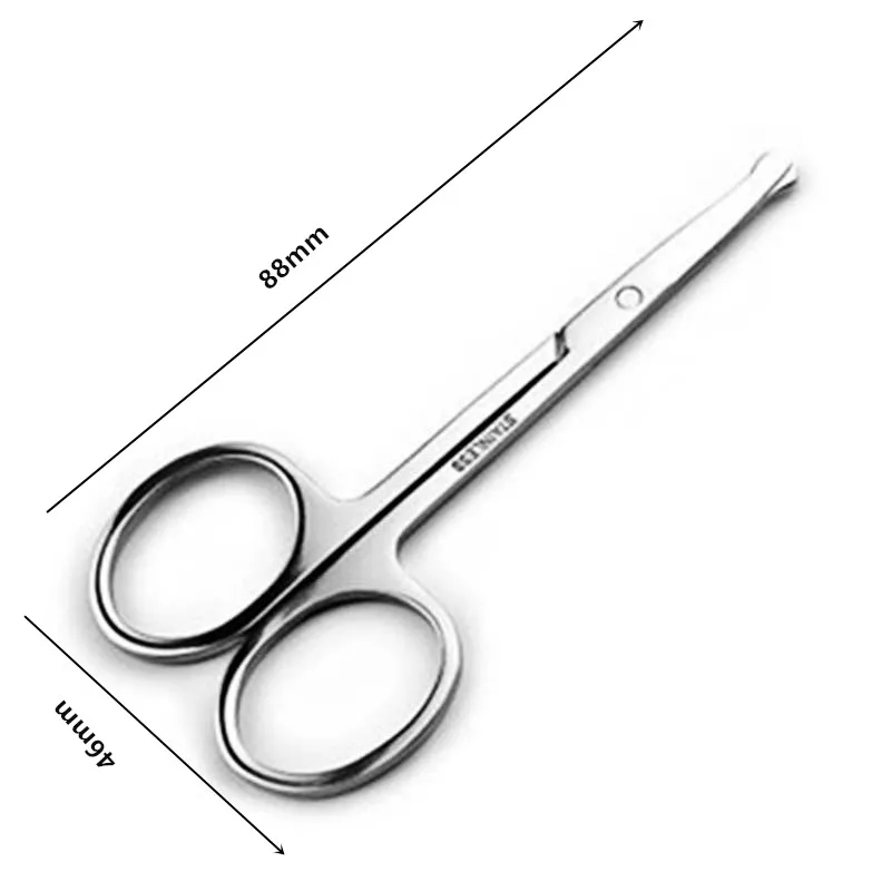 Ножницы для красоты женщин и мужчин нержавеющая сталь ножницы носа машинка