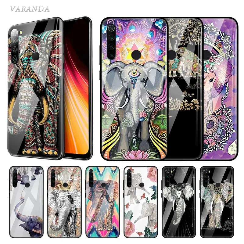 Тестовый стеклянный чехол для Xiaomi Redmi Note 8T 9S 7 8 9 K30 Pro Zoom Mi A3 CC9 9T 10 Lite 5G X2 Phone