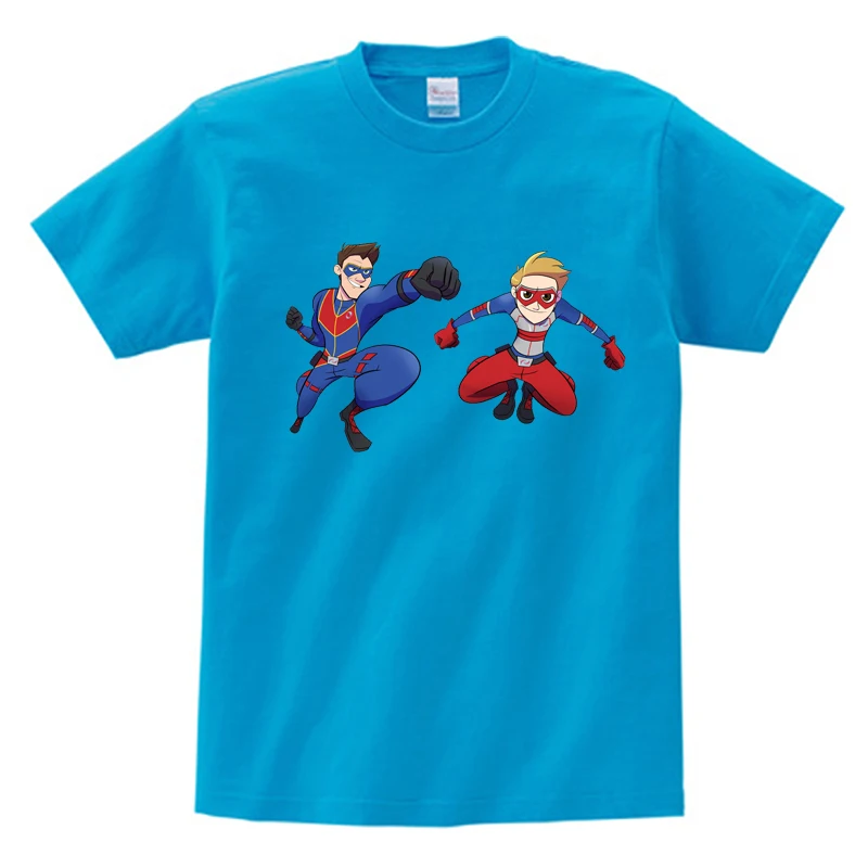 

2021 T Shirt Kid Danger T-Shirt Graphic Tee Shirt Summer Funny Cotton Short Sleeve Print Tshirt Boys Tee Girls T-shirt