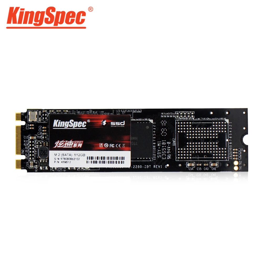 KingSpec M2 2280 SSD M.2 SATA 128 ГБ 256 512 1 ТБ HDD NGFF мм 2 disco duro для компьютера ноутбука Xiaomi