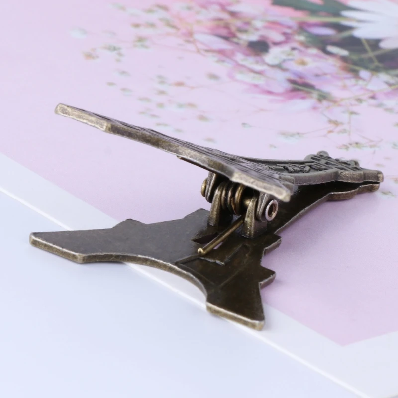 

Vintage Eiffel Tower Paris Metal Memo Paper Clip For Message Decoration Photo