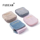 Женская водонепроницаемая косметичка из полиэстера FUDEAM, компактная дорожная сумка для хранения косметики, Женская Портативная сумка для гигиенических прокладок