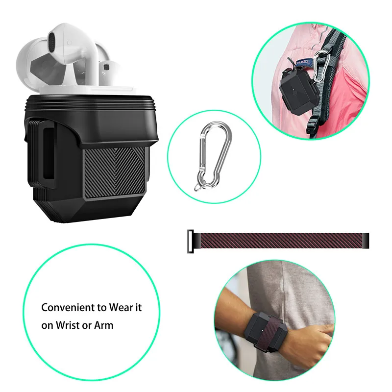 Портативный износостойкий защитный чехол на запястье или руку военного класса с