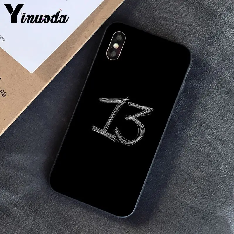 Чехол lucky number 13 для iphone 12 7 XSMAX мульти чехол телефона iPhone X 8 6 6S Plus 5 5S SE XR XS