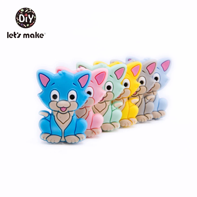 

5 шт., Силиконовые Прорезыватели для зубов, без бисфенола А