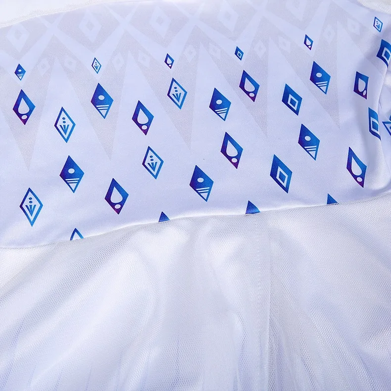 Frozen 2 Fantastic Anna Elsa Princess Dress Up White Halloween Costume Long Gown Kids Wedding Dresses Children Cosplay Clothes | Детская