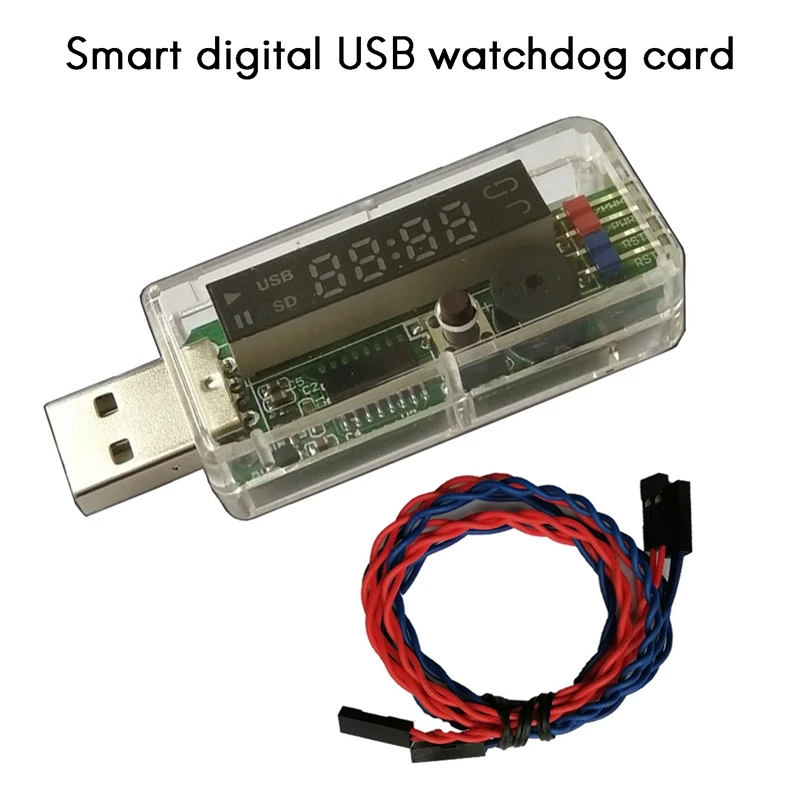 Wi-Fi USB сторожевой таймер мобильный пульт Карта светодиодный экран автоматическая