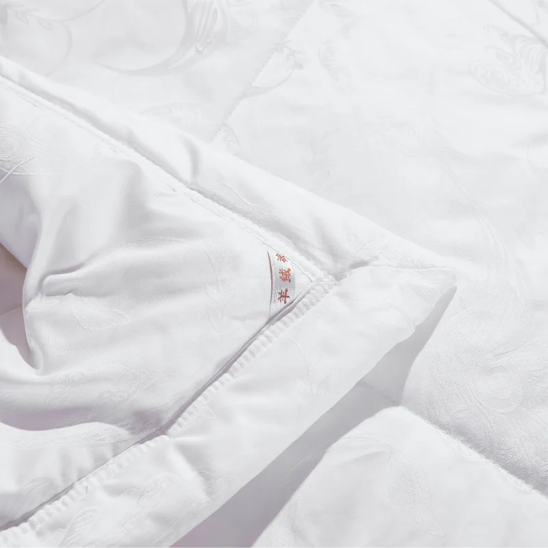 Роскошное 100% кашемировое стеганое одеяло всесезонный гипоаллергенный