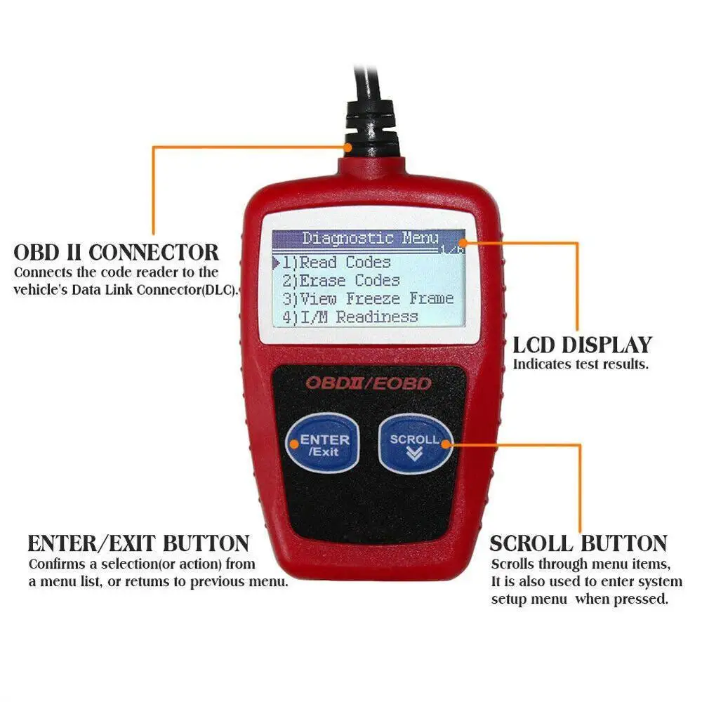 

NX201 OBD2 Scanner Code Reader Car MS309 Auto Diagnostic Tool Better Car ELM327 Diagnostic OBD 2 OBD Then Code Engine Reade C1G8