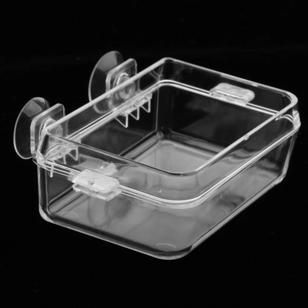 Пластиковый Террариум для рептилий Червячное блюдо чаша кормления под рептилию