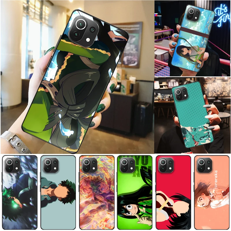 

My Hero Academia Dabi Shigaraki Tomura Boku Todoroki Shouto Bakugou Katsuki Phone Case For Xiaomi 11 Lite Pro Ultra Funda