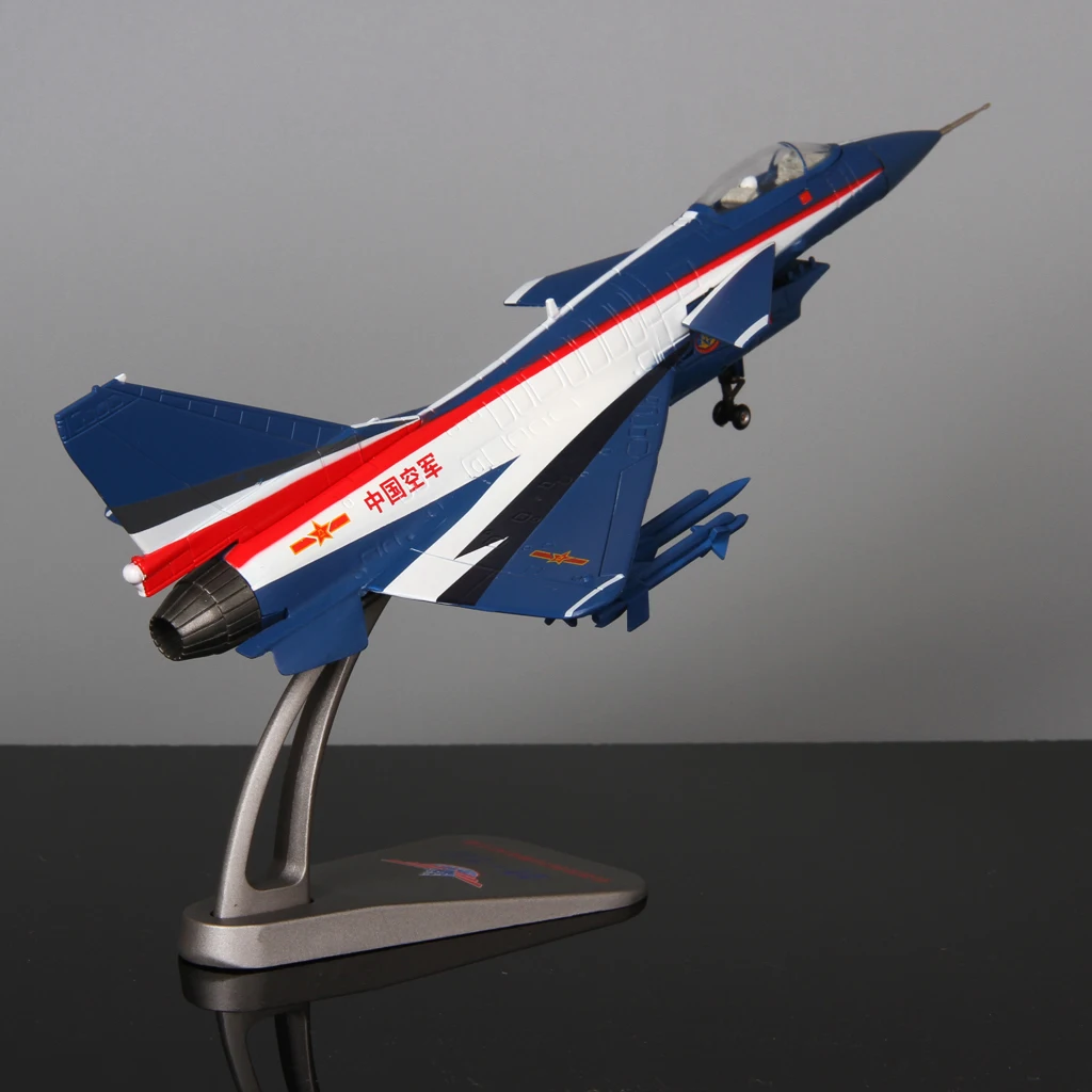 1/72 сплав китайские ВВС J 10 самолет модель игрушка боец домашний офис настольный