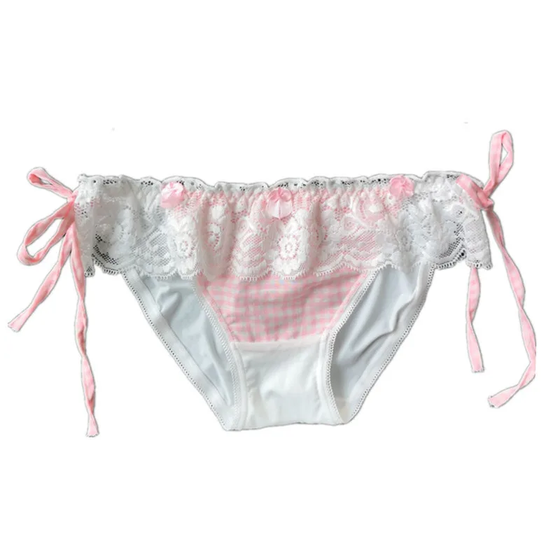 SP & CITY сексуальные кружевные женские трусики нижнее белье с бантом сетчатые