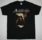 Черная футболка с изображением мантии, анафемы, анатонии, моей умирающей невесты