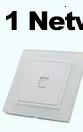 Wifi сенсорный светильник, значок, настенный переключатель, Золотая стеклянная панель, синий светодиодный, для ЕС и Великобритании, универсальный, умный дом, управление телефоном, 1 комплект, 2 способа реле