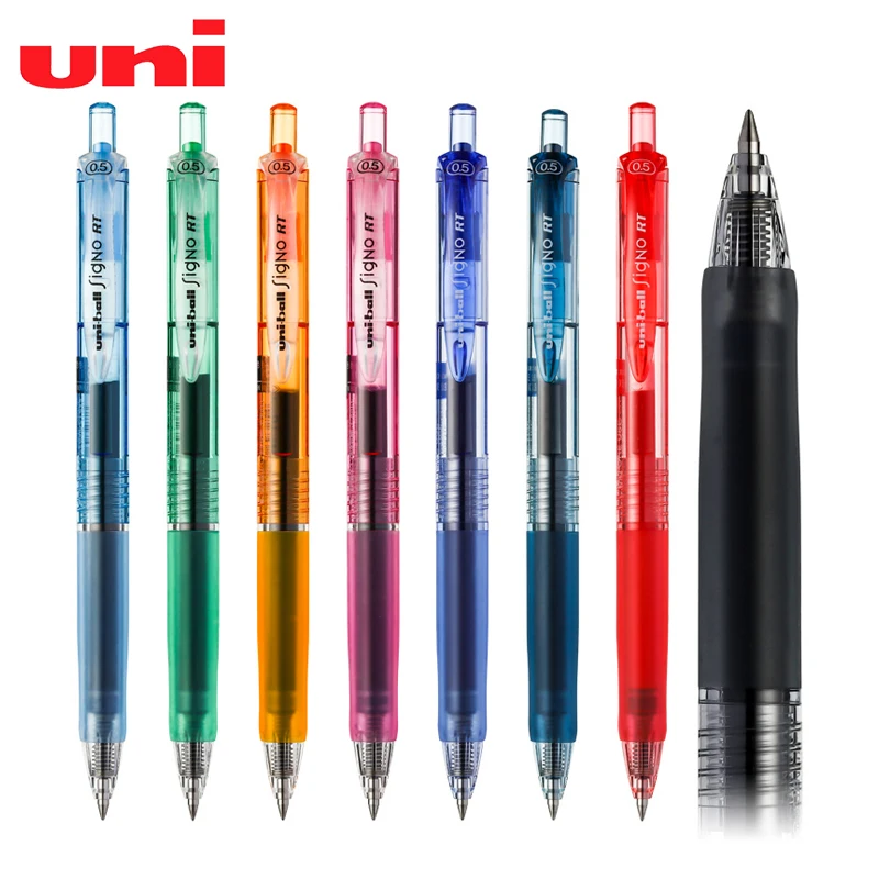 8 шт. гелевая ручка Uni Ball UMN 105 Signo RT 0 5 мм 138 38 Нажмите цветной гелевый карандаш для