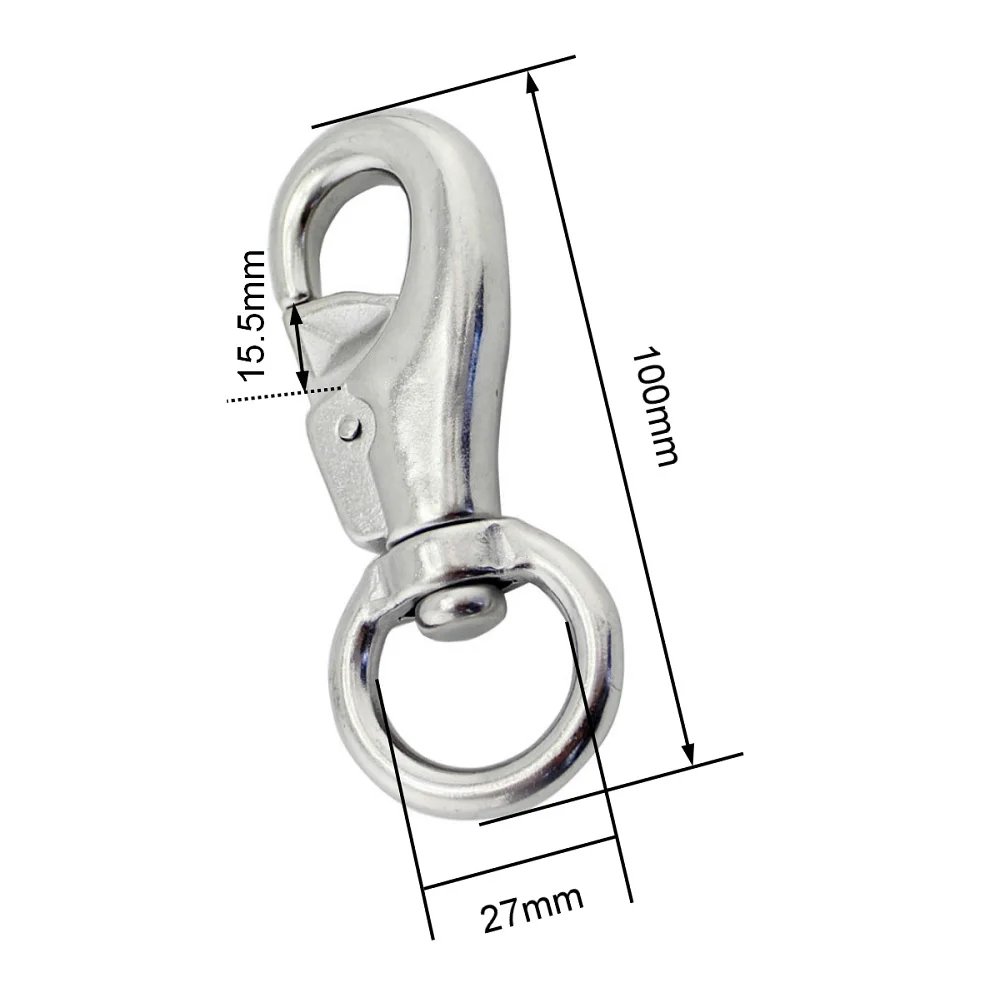 304 Stainless Steel Anti-Rust Heavy Duty Hanging Chair Swivel Hook Hammock For Indoor And Outdoor | Обустройство дома