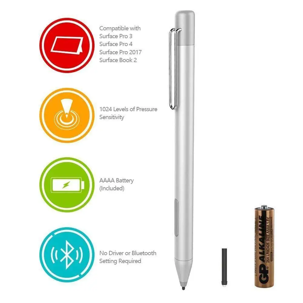 Стилус для Microsoft Pen Surface стилус сенсорного экрана Go Pro5 4 3 ASUS SONY | Компьютеры и офис