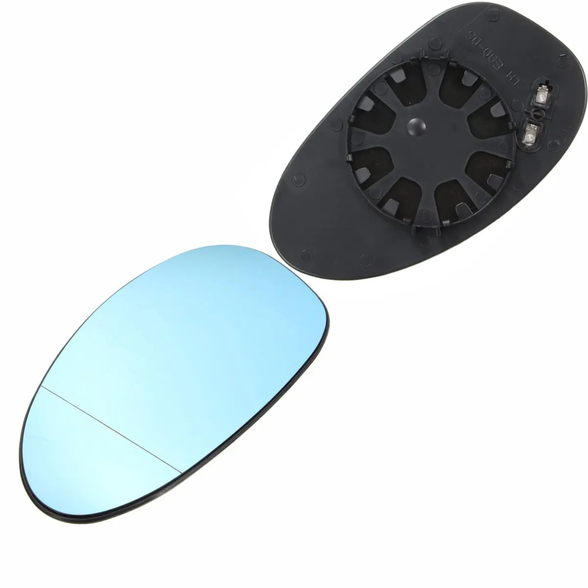 Новое левое и правое боковое синее с подогревом Электрическое широкоугольное