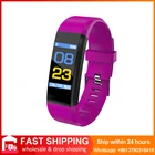 Смарт-часы 115 Plus с Bluetooth, умный спортивный браслет, водонепроницаемый электронный браслет для взрослых и детей с пульсометром и оксиметром в крови VS M5 D20