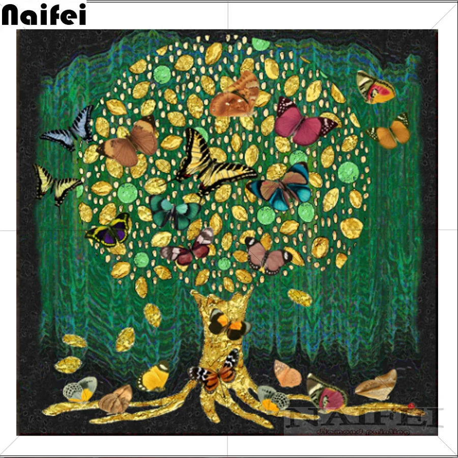 3d Алмазная вышивка крестиком на рисунке бриллиантовая Вышивка Дерево жизни с