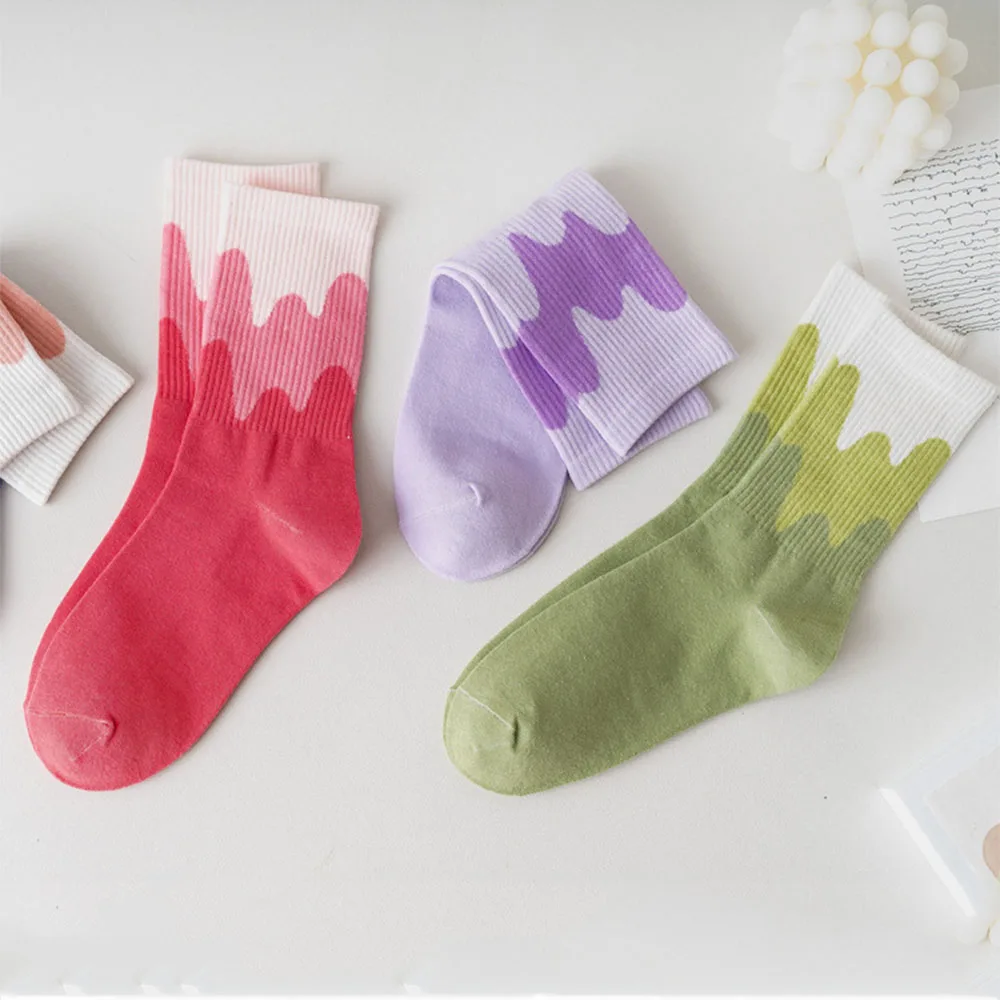 1 пара женские хлопковые гольфы 11 цветов | Женская одежда