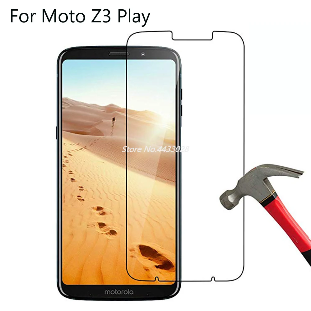 Закаленное стекло на мобильный телефон для Motorola Moto Z3 Play защита экрана с полным