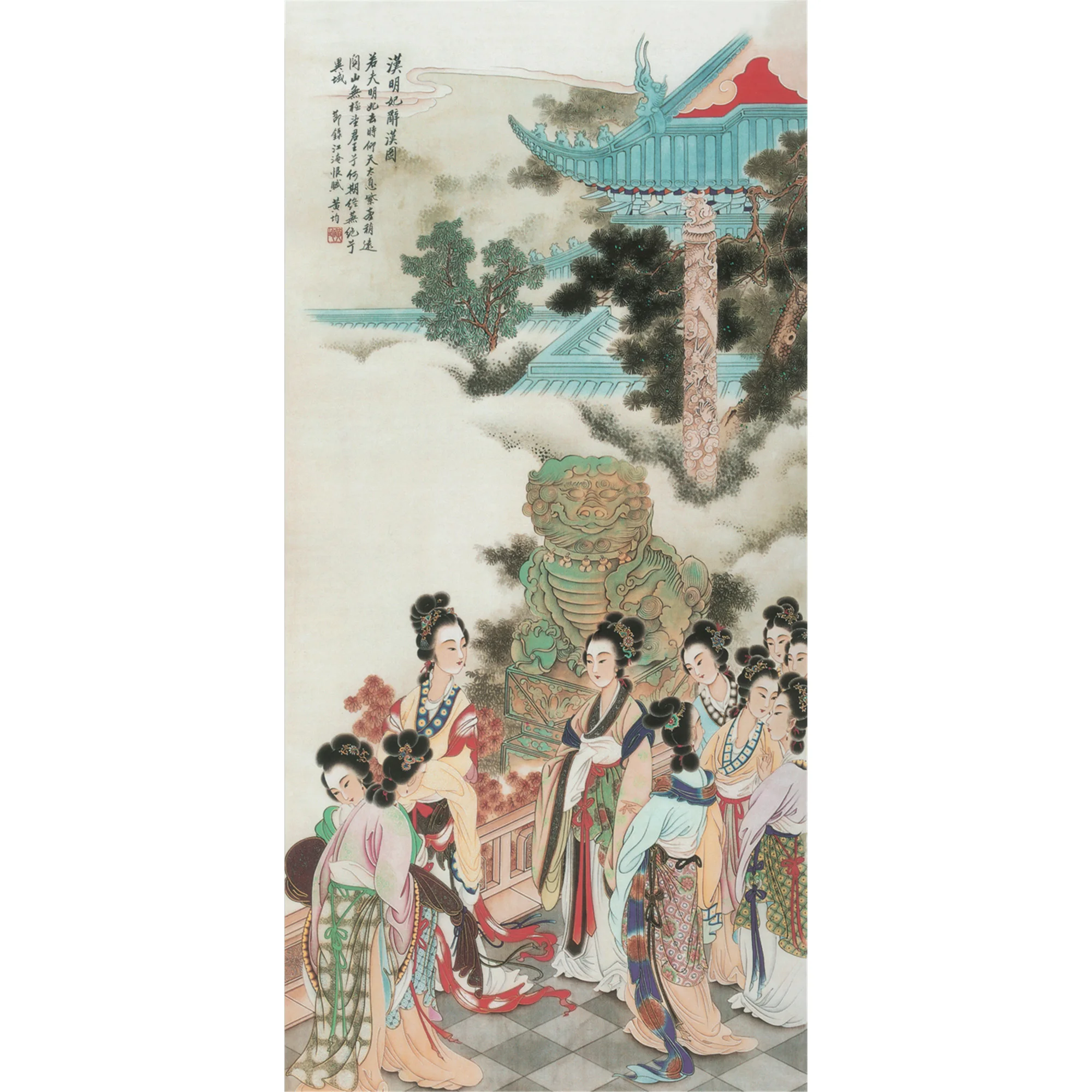 

Princess Wall art, Painting by numbers, ,Chinese Traditional Silk Scroll Painting Wall Pictures,Silk Wall Poster Prints