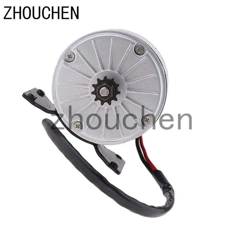 Высокоскоростной магнитный щетчатый электродвигатель из черного металла 24 В 2750