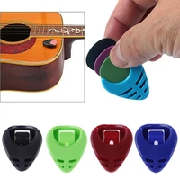 guitar pick box 10pcs color random and durable bakelite guitar heart shaped pick clip can be pasted pick box guitar accessories