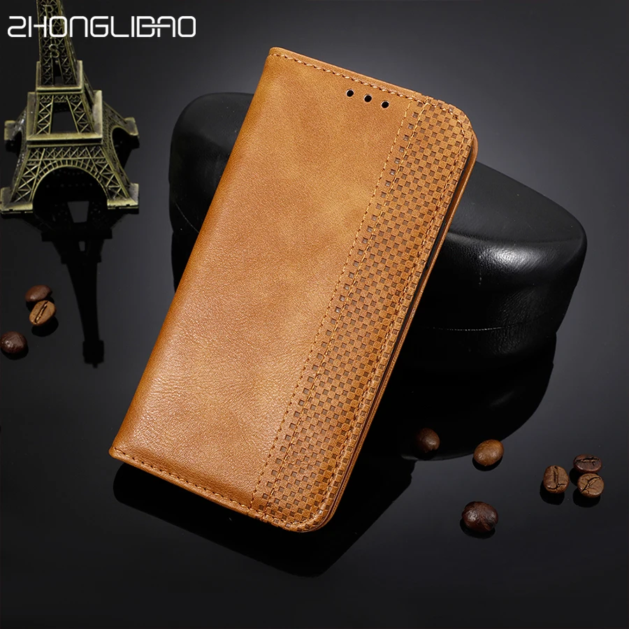 Кожаный чехол книжка для Oneplus Nord 8 7 t Pro Z 6 6T 5T 3 3T роскошный Магнитный с отделениями
