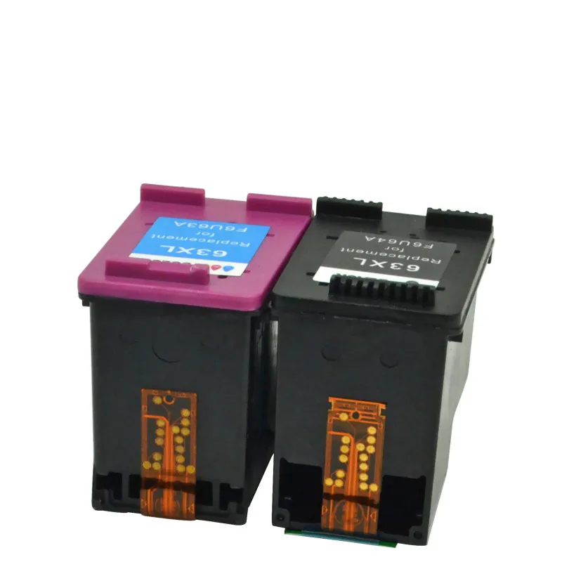 Чернильные картриджи для HP63 HP63XL 63 XL 63XL с чернилами hp DESKJET 1112 2130 2132 3630 3632 ENVY 4516 4512 4520