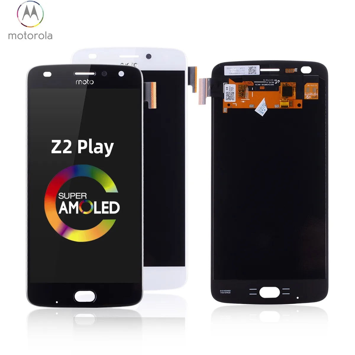 Motorola Moto Z2 играть XT1710 01/07/08/10 5 дюймов AMOLED ЖК дисплей Дисплей Сенсорный экран