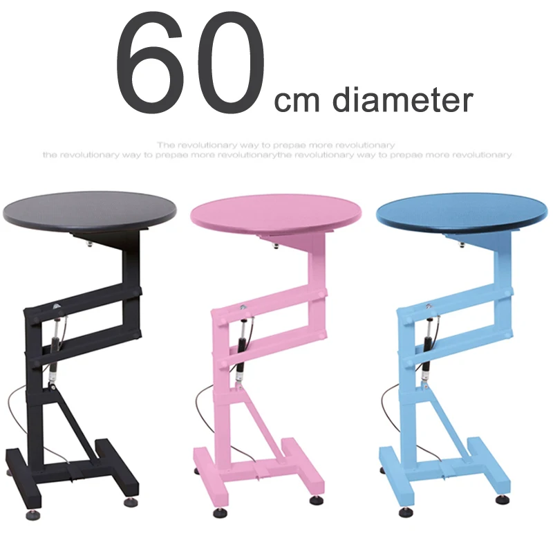 Профессиональный регулируемый круглый поворотный стол для груминга домашних