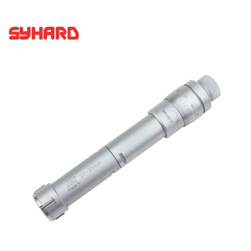 

Three Point Inner Diameter Micrometers High Precision 0.004mm Measuring Range 6-100mm Micrometer Gauge Measurment Tool