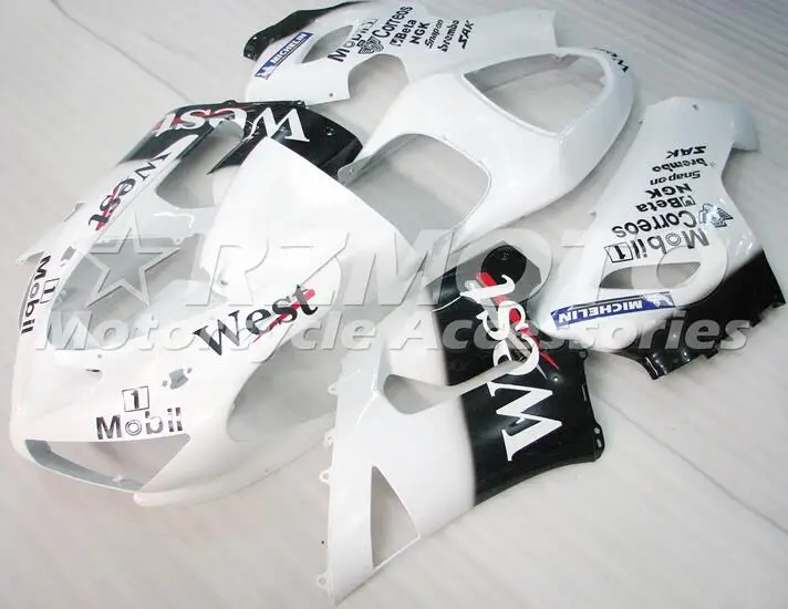 

Новый комплект обтекателей для мотоцикла ABS, подходит для kawasaki Ninja ZX6R 636 2005 2006 05 06 6R, детали для кузова, изготовление на заказ, Запад