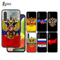 russia flag map for samsung galaxy a90 a80 a70 a60 a50 a40 m30 a20e a2core a10s a10e silicon soft black phone case