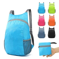 20l waterproof backpack ultralight foldable bag breathable shoulder strap outdoor camping hiking backpack with storage bag 2020