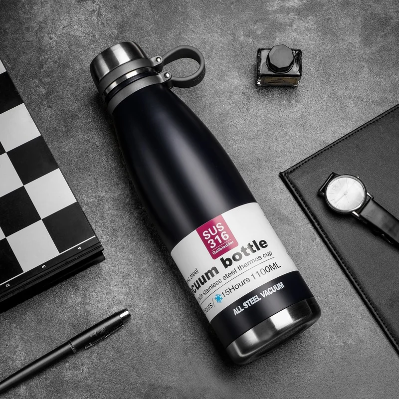 Термос из нержавеющей стали 650 мл 850 1000 мл|Вакуумные фляги и термосы| |