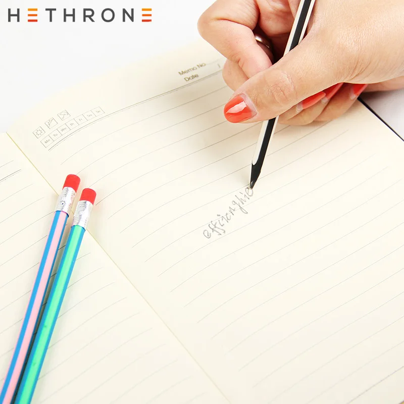 Hethrone 5 шт красочные Волшебные Бенди гибкие мягкие карандаши с ластиком изогнутые
