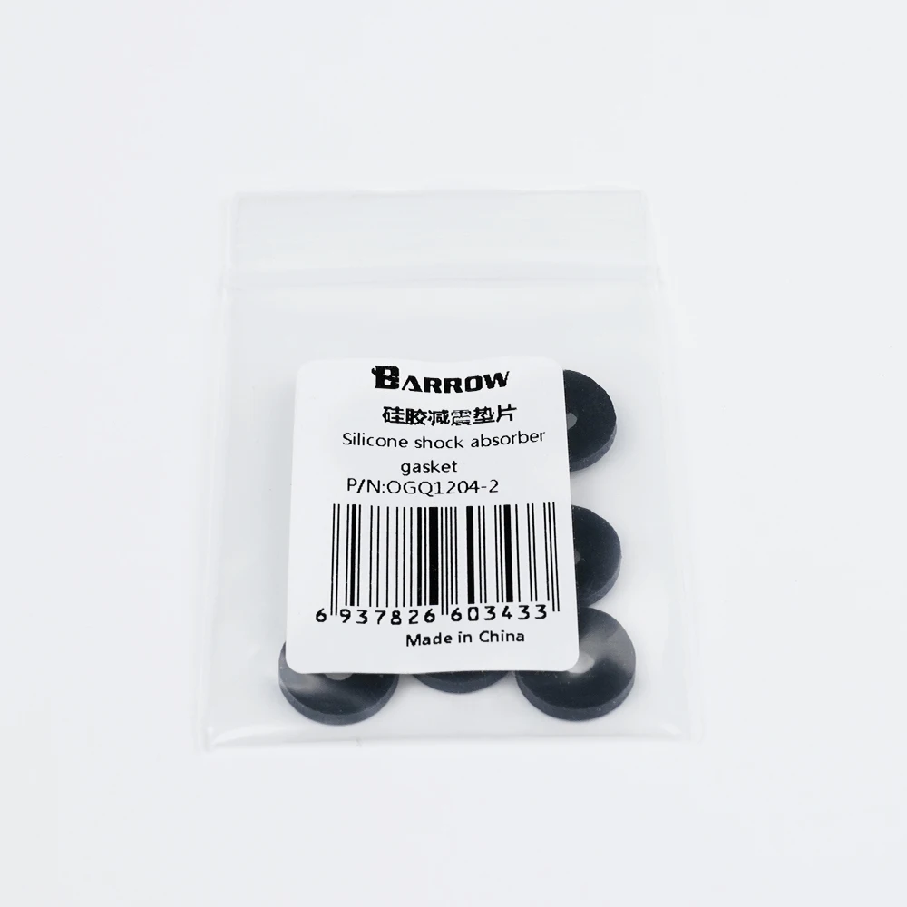 8 шт./пакет Курган черный силиконовый насосом Анти амортизатор прокладка 2 3 мм