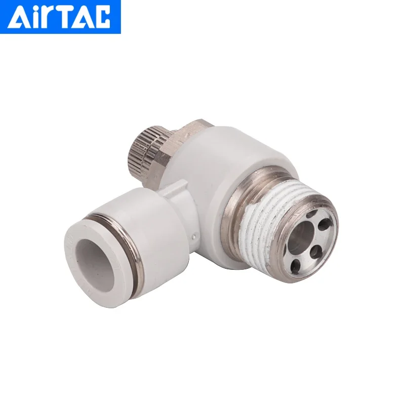 

airTac New Original Pneumatic Parts Flow Control Valve PSL4-M5 6-01 PSL8-02PSL10-03PSL12-04 Joint FItting