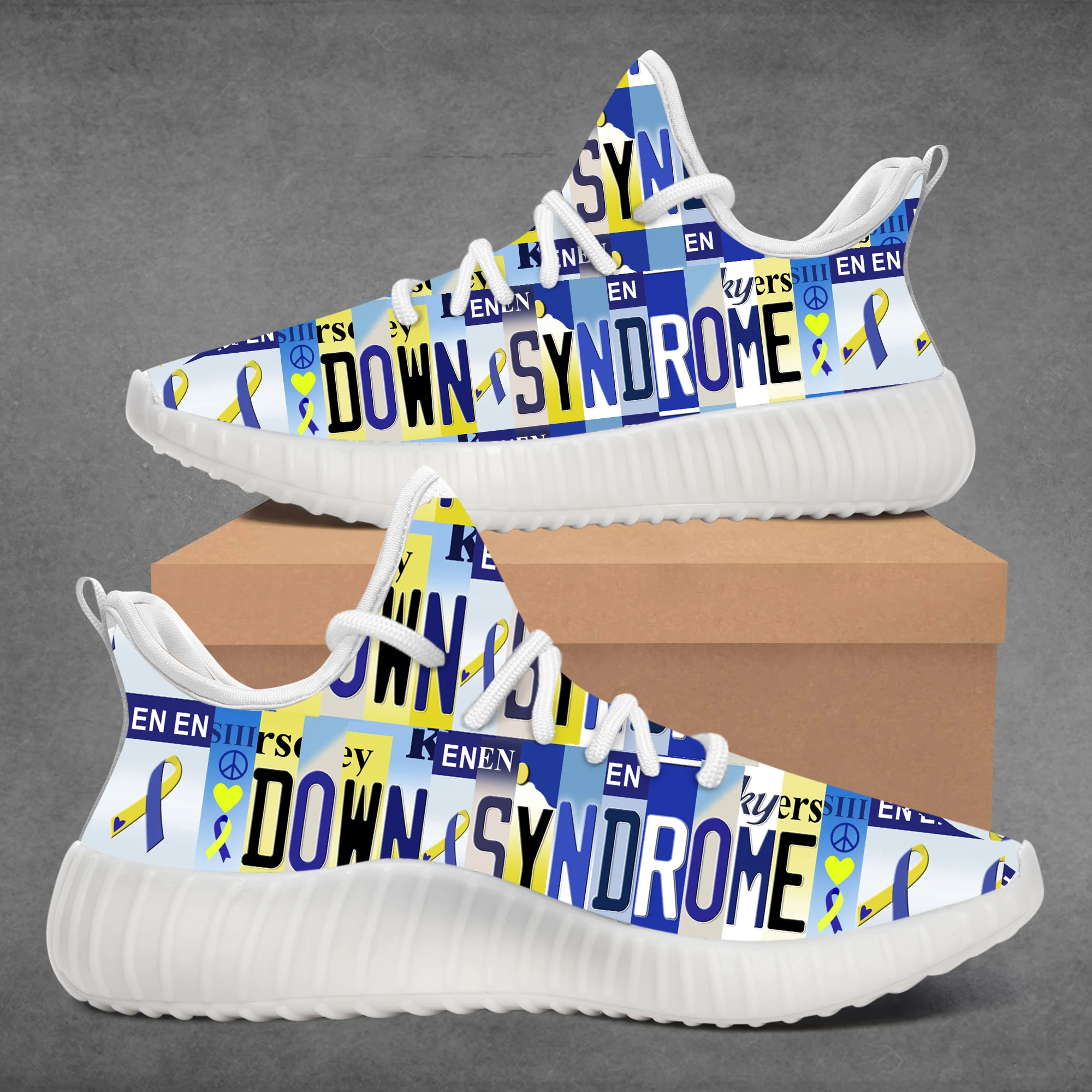 

Custom Men Women Shoe Girl Youth Sneaker Running Lettered Couple Shoes Logo