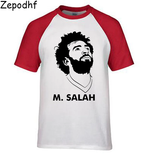 26 Мужская Высококачественная Футболка с принтом Mohamed Salah Ghaly Egypt World Play jersey liverpoles, повседневный трикотажный топ - Цвет: 26