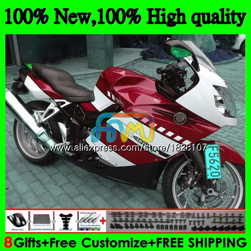 

Dark red sale Body For NEW K1200 K 1200 S K1200S 05 06 07 08 09 10 69BS.26 K-1200S K 1200S 2005 2006 2007 2008 2009 2010 Fairing