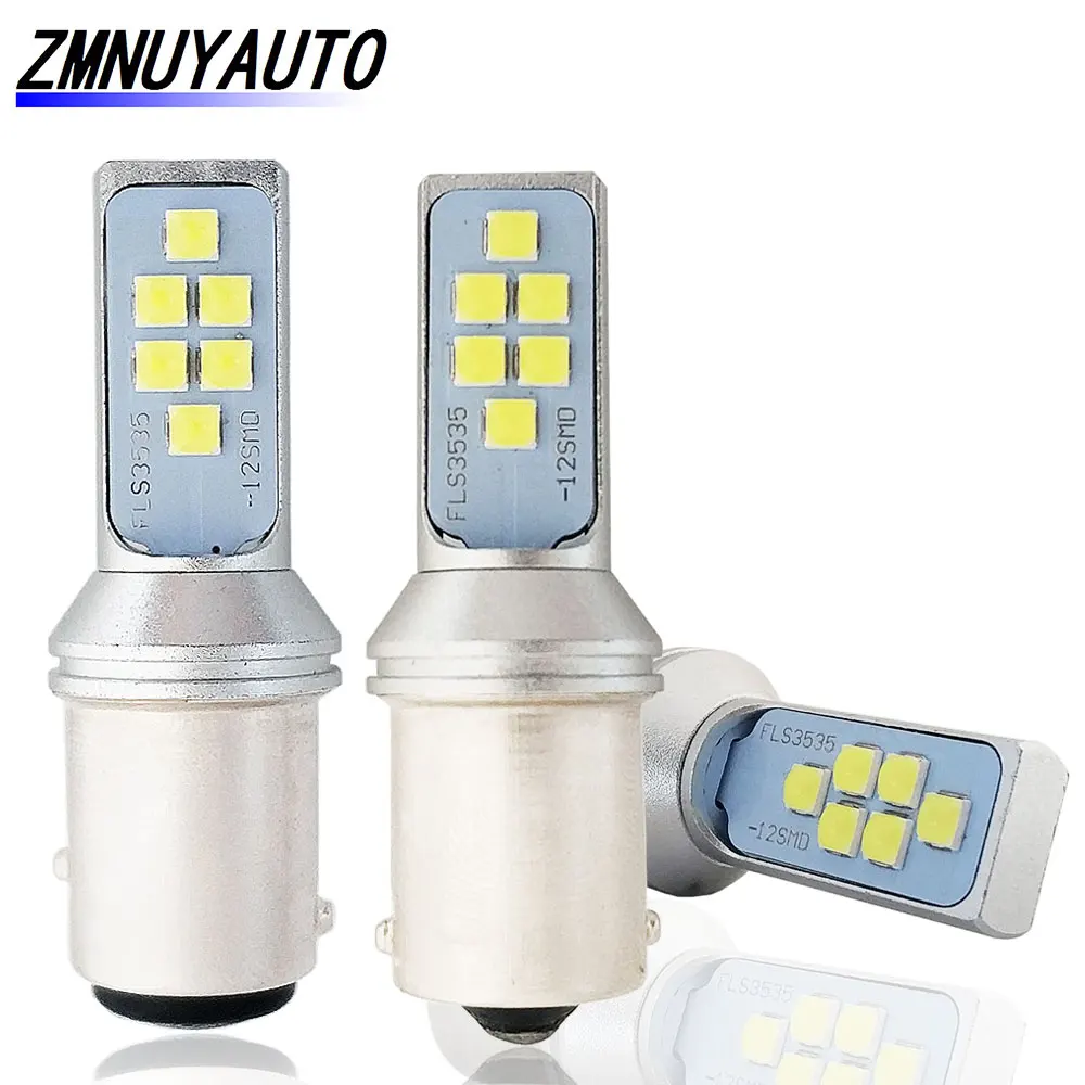 2PCS 1156 BA15S P21W BAU15S PY21W LED 1157 BAY15D P21/5W LED Bulb R5W Car Turn Signal Lamp Brake Reverse Tail Light 12V 24V