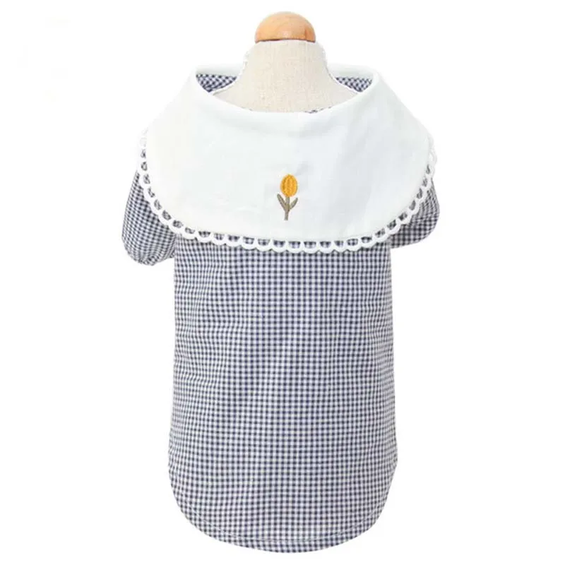 

New pet clothes puppy clothes dog shirt cat clothes cat clothes spring and summer bichon clothes