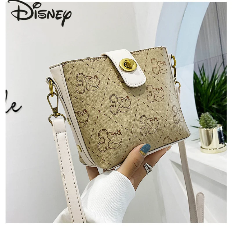 

Disney New Street Fashion Cute Cartoon Image One-shoulder Diagonal Bag Storage Pu Cosmetic Bag Ladies Wallet Fashion