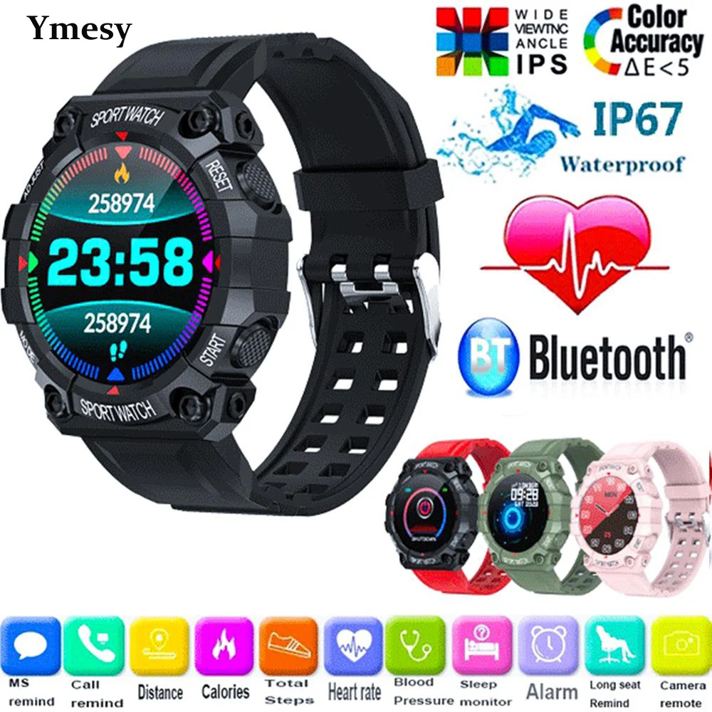

Ymesy 2021 New Smart Bracelet Heart Rate Blood Pressure Sports Waterproof Bluetooth Bracelet Smart Bracelet Smart Watch Women